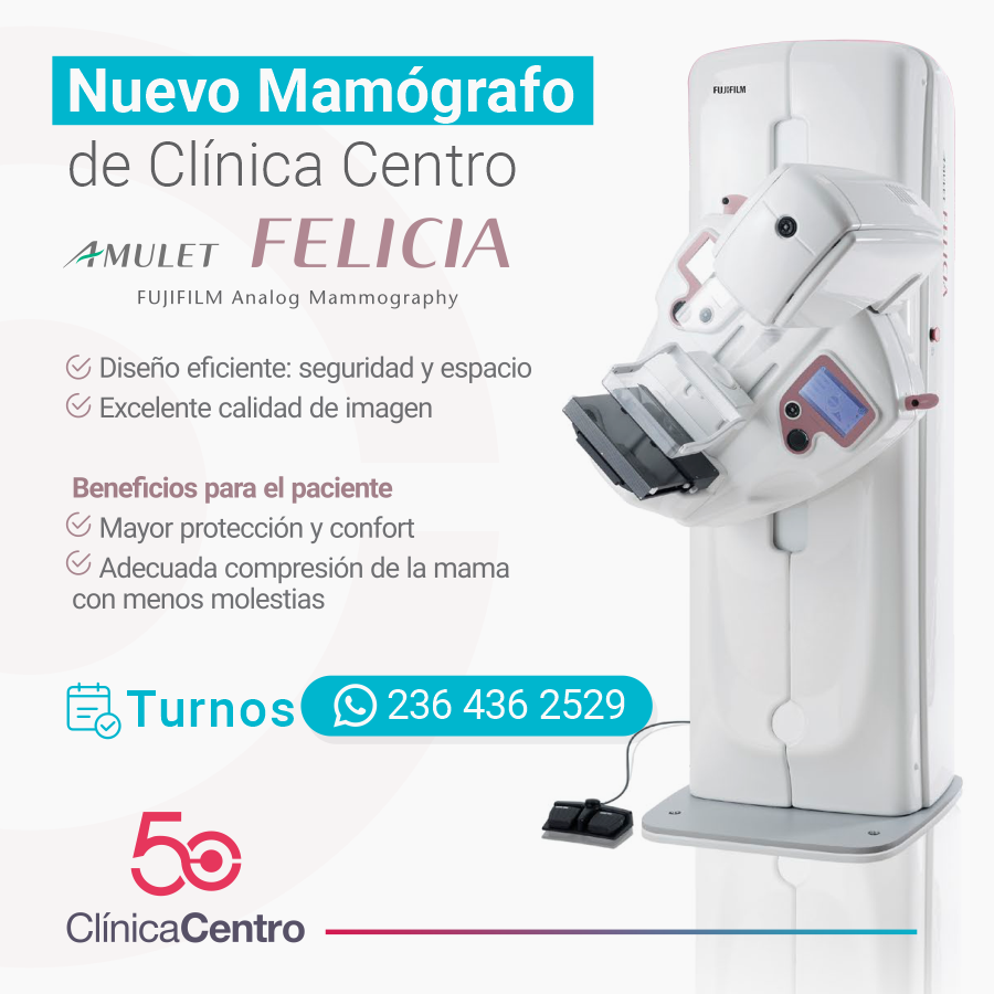 Nuevo mamógrafo de Clínica Centro